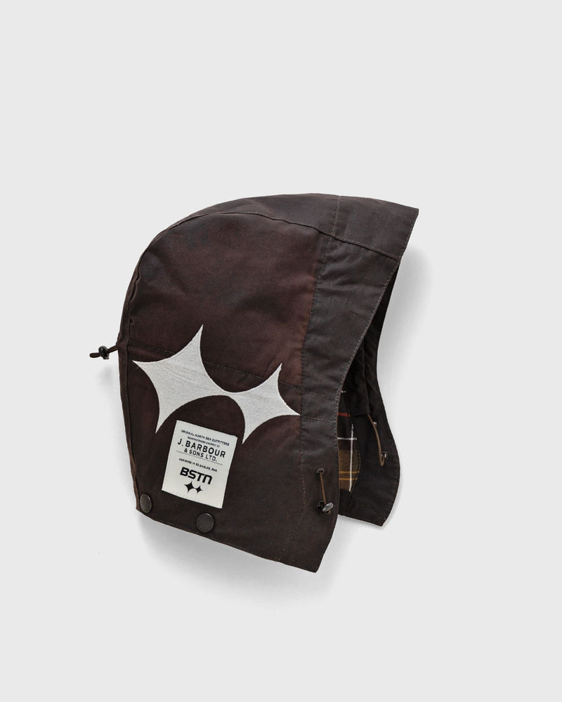 Barbour X BSTN Brand Plain Hood brown
