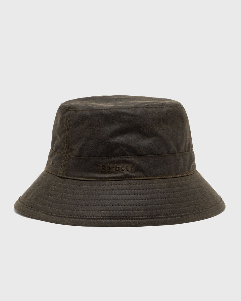 Barbour Wax Bucket Hat green