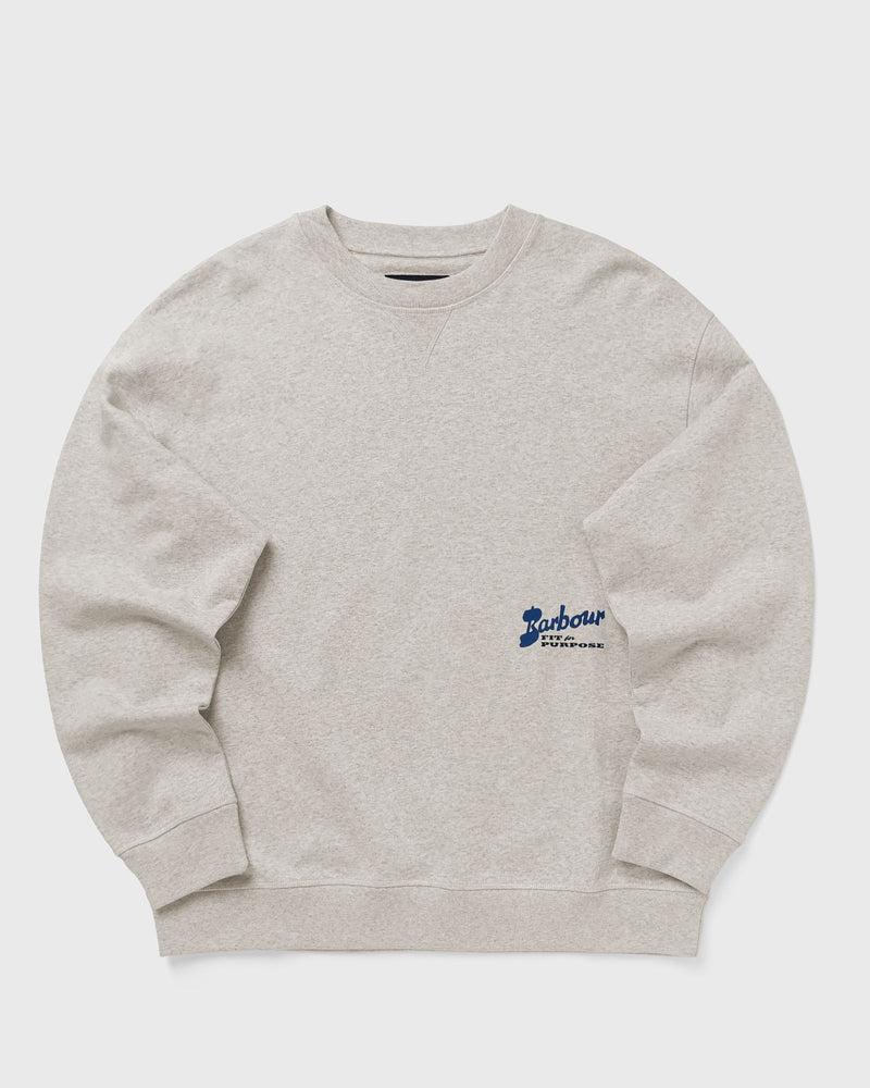 Barbour Blythe Crew White