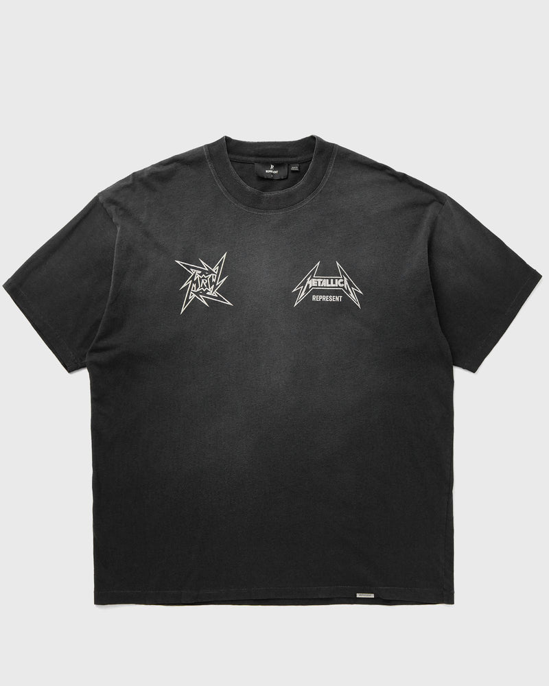 Represent METALLICA 40 YEAR ANNIVERSARY SS TEE black