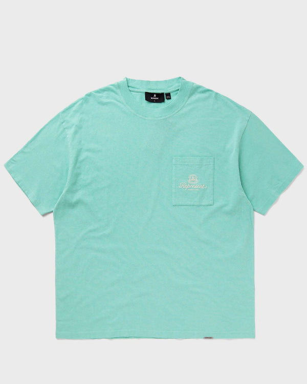 Represent PERMANENT VACATION POCKET TEE green