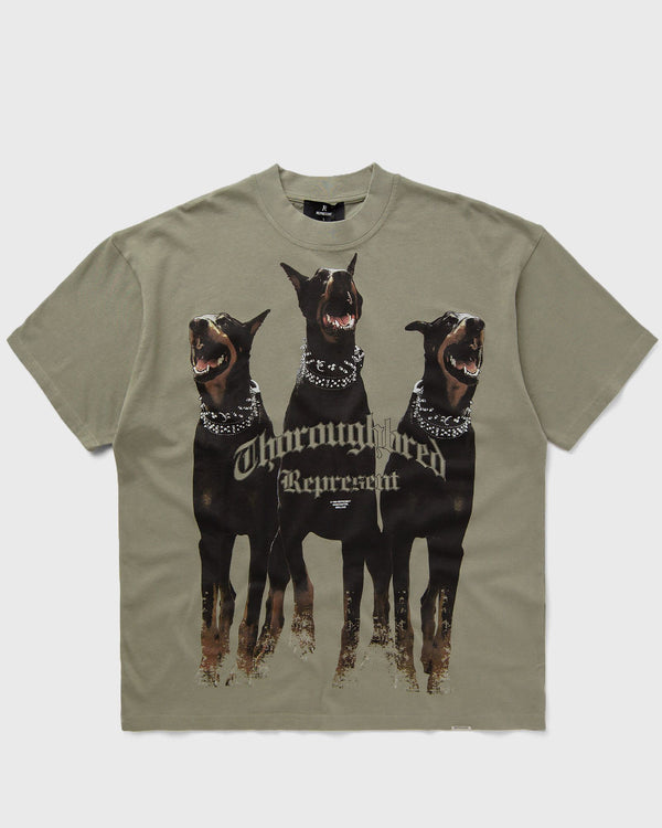 Represent THOROUGHBRED T-SHIRT green