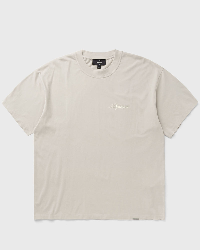 Represent Script Logo T-Shirt grey