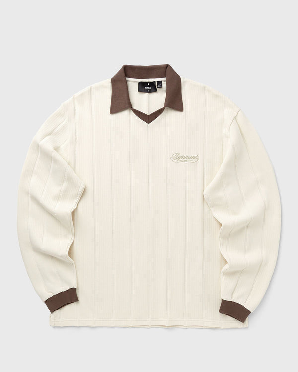 Represent Ls Retro Football Top beige