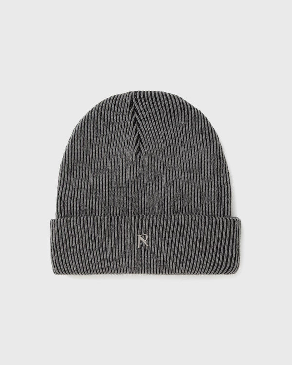 Represent Rib Knit Beanie grey