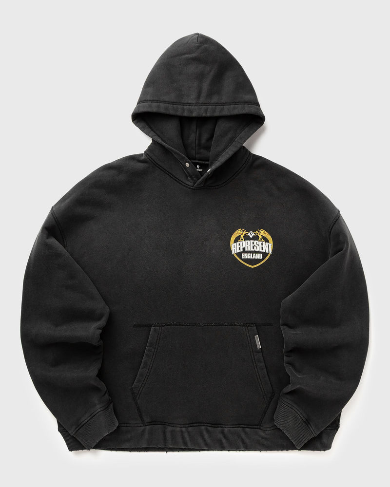 Represent Represent Angel Border Hoodie black