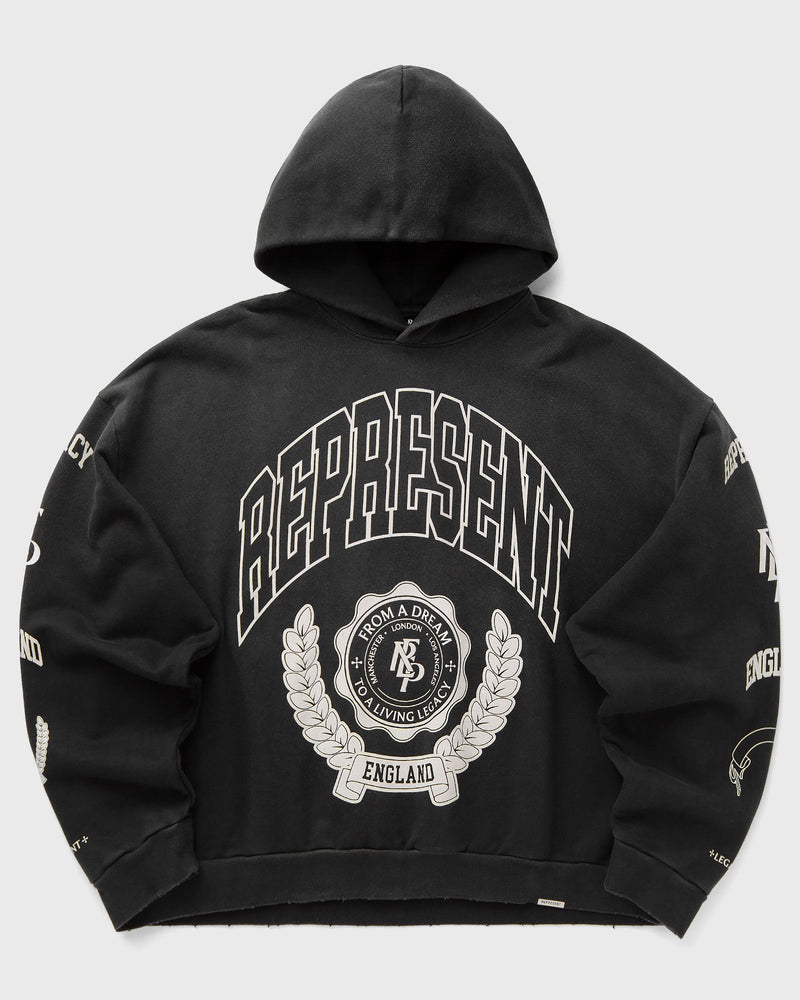 Represent Represent Legacy Crest Hoodie black