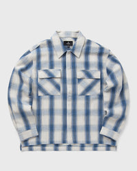 Represent Season Flannel Shirt blue