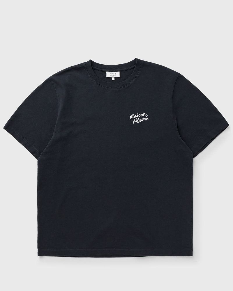 Maison Kitsune HANDWRITING COMFORT TEE blue