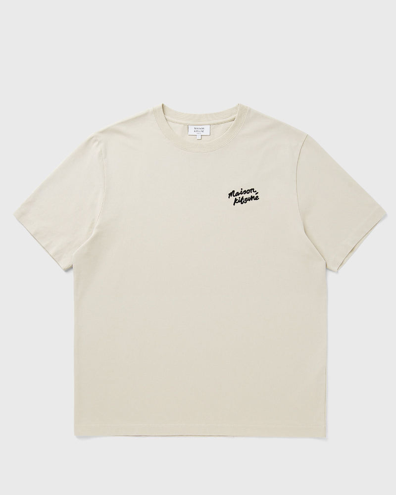 Maison Kitsune Handwriting Comfort Tee-Shirt Beige