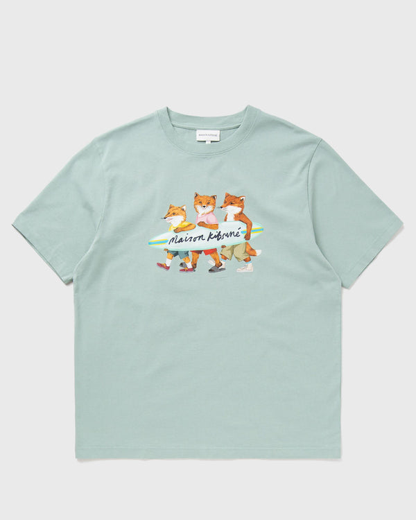 Maison Kitsune Surfing Foxes Comfort Tee-Shirt