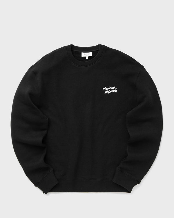 Maison Kitsune MAISON KITSUNE HANDWRITING COMFORT SWEATSHIRT black