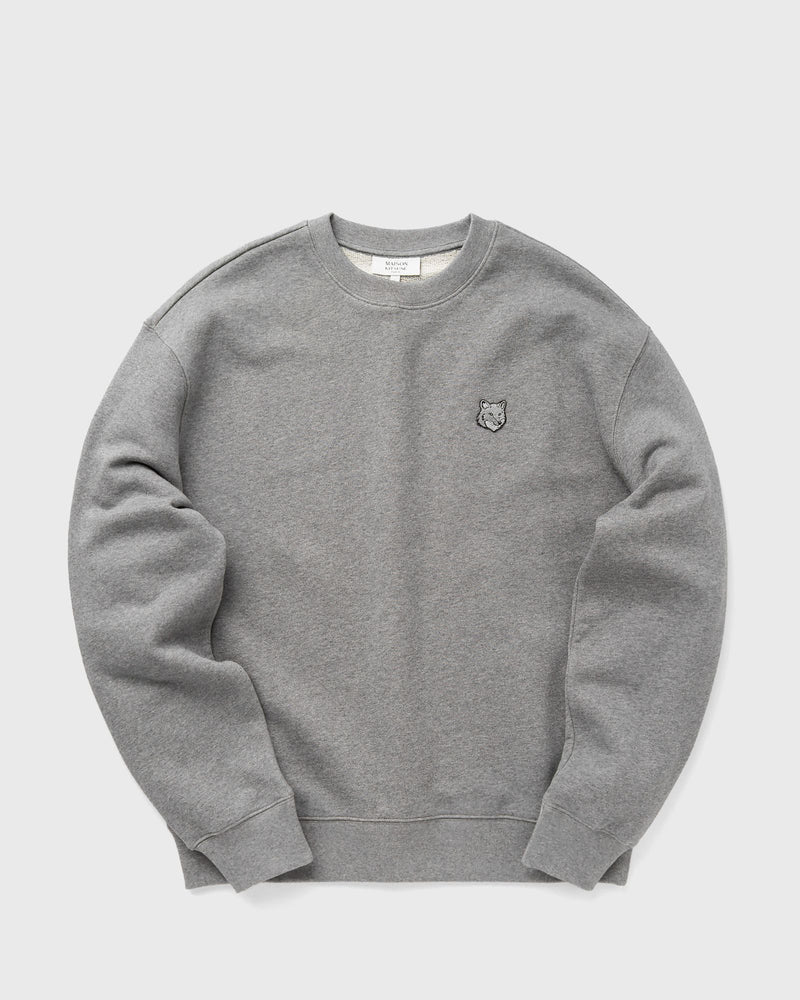Maison Kitsune BOLD FOX HEAD PATCH COMFORT SWEATSHIRT grey