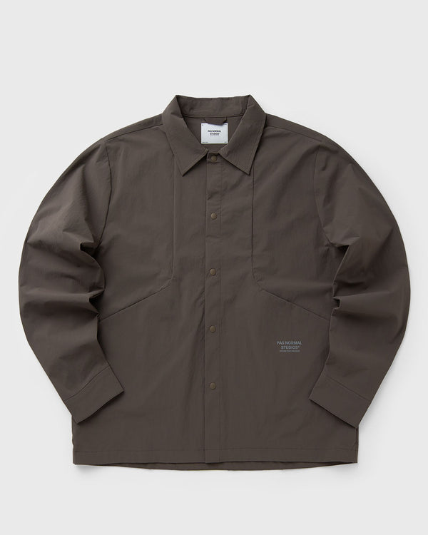 Pas Normal Studios Off-Race Tech Overshirt brown