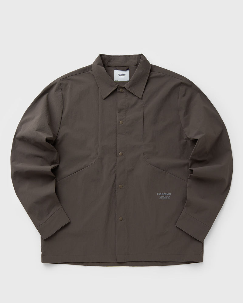 Pas Normal Studios Off-Race Tech Overshirt brown