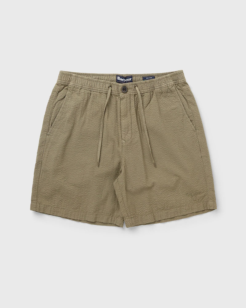Barbour Seersucker Short Grey