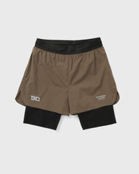 Pas Normal Studios T.k.o. Balance 2-in-1 Shorts Brown|green