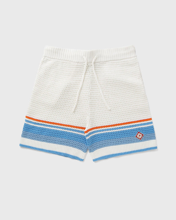 Casablanca FAUX CROCHET SHORTS white