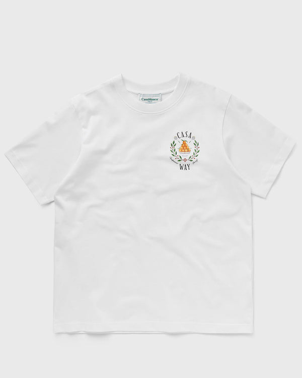 Casablanca CASA WAY PRINTED T-SHIRT white