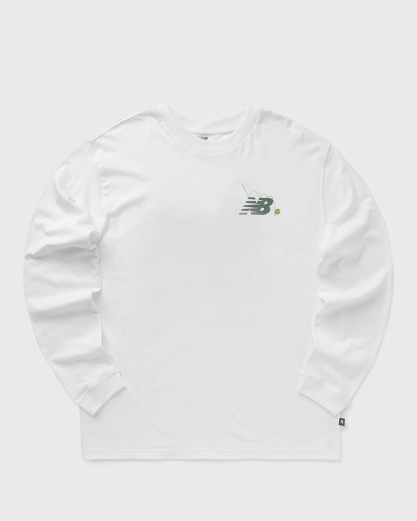 New Balance Relaxed Court Long Sleeve white