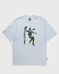 New Balance Hoops Graphic Vintage Tee blue