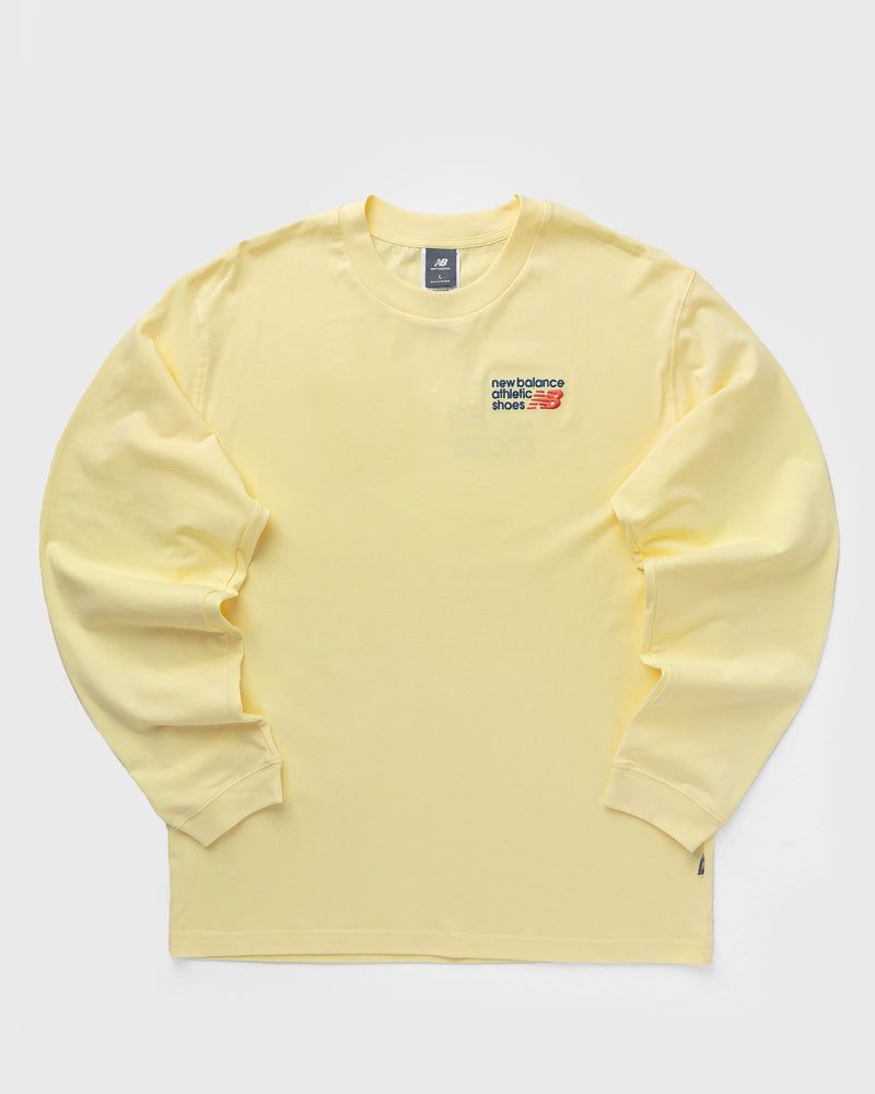 New Balance Athletics Premium Logo Long Sleeve yellow