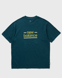 New Balance Linear Lines Tee White