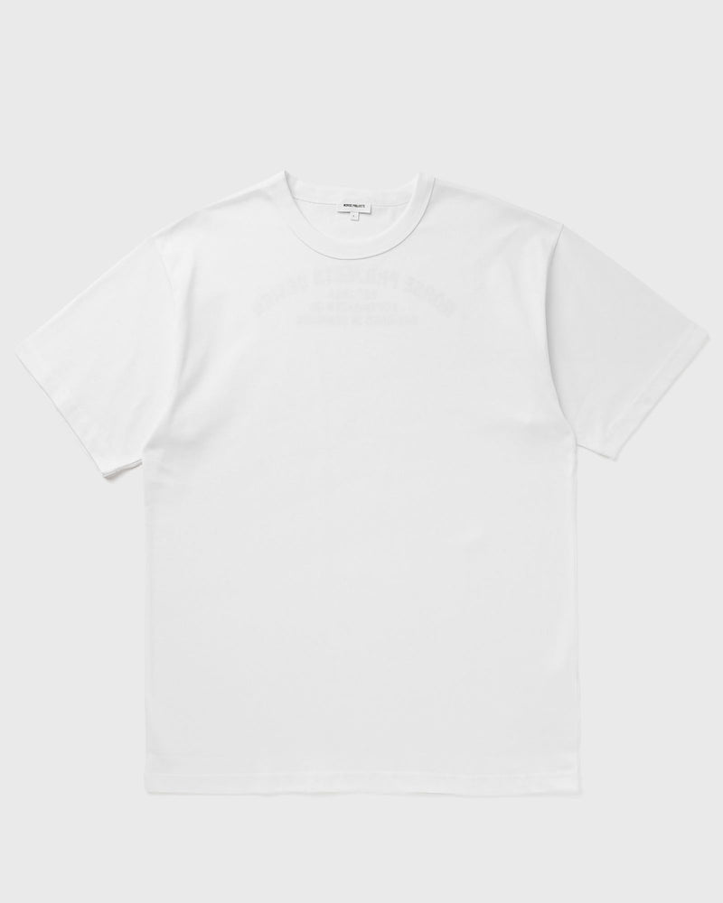Norse Projects Simon Organic Arch Print Tee white