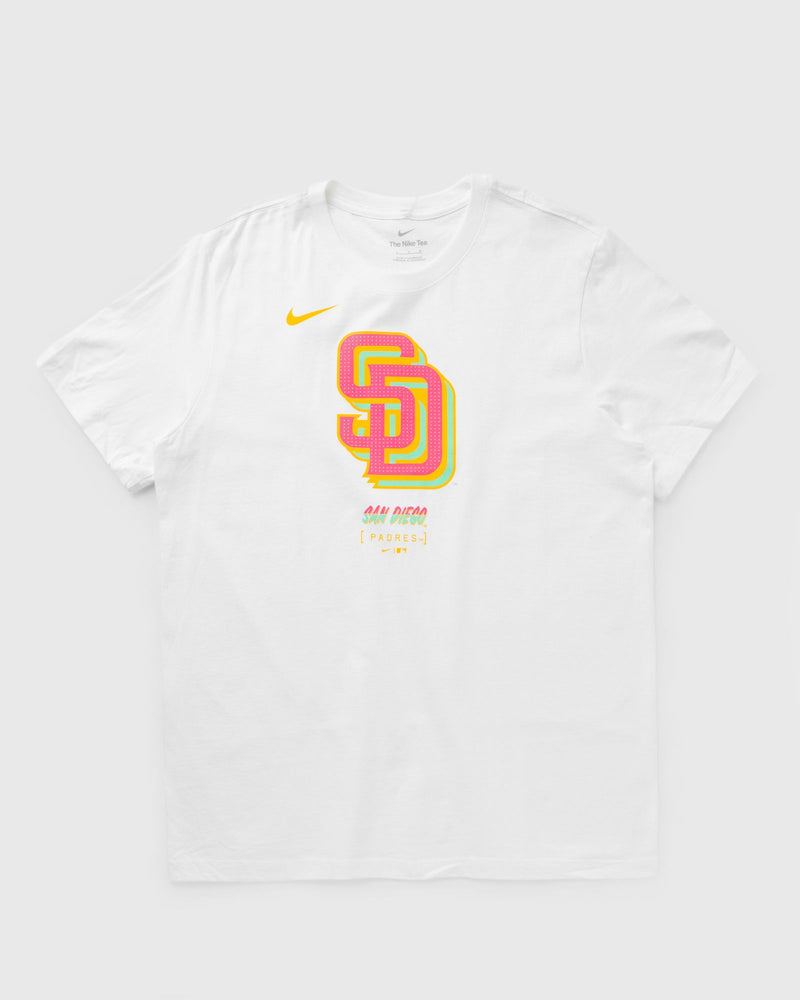 Nike City Connect Large Logo Tee San Diego Padres white