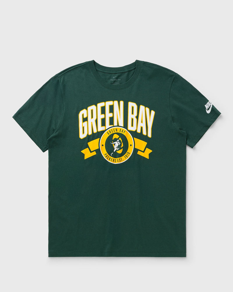Nike NFL Green Bay Packers Rewind Front And Back Hit Essential Cotton Tee
