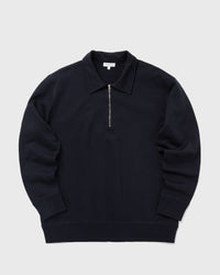 Norse Projects Norse Standard Half Zip Sweatshirt Blue