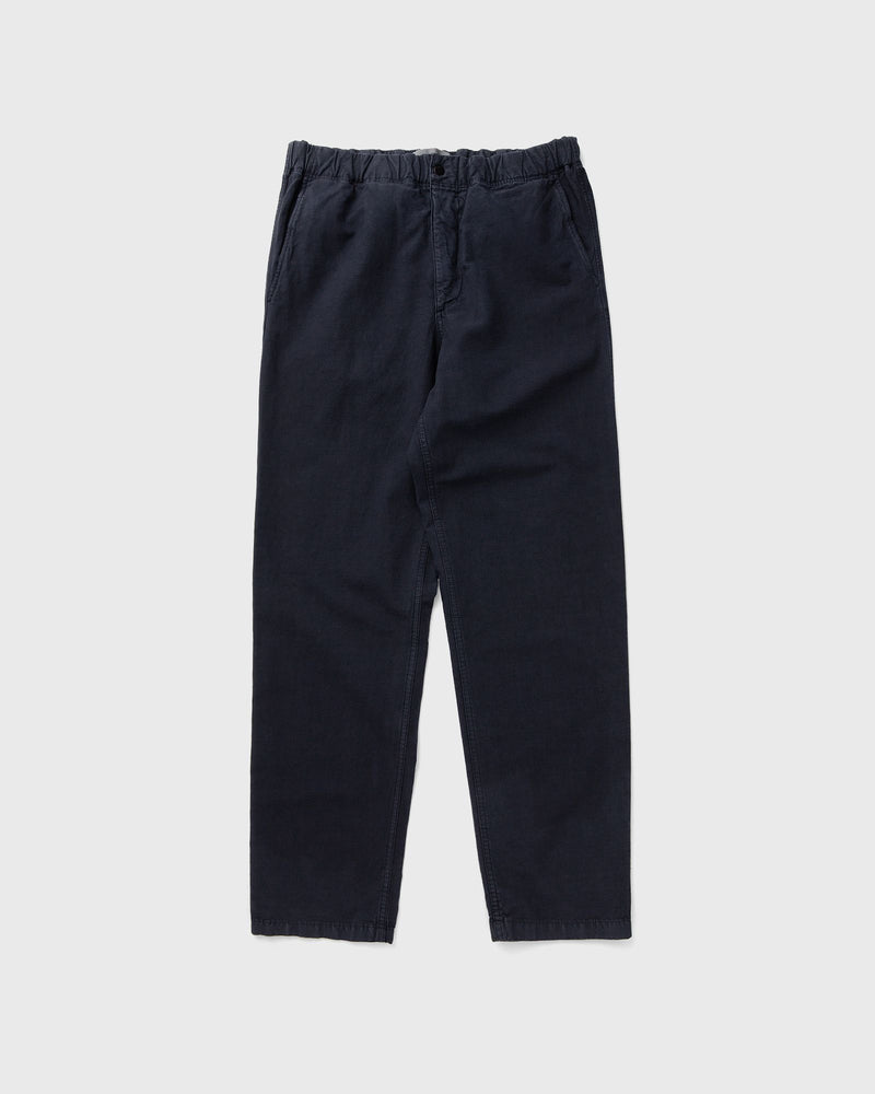 Norse Projects Ezra Relaxed Cotton Linen Trouser blue