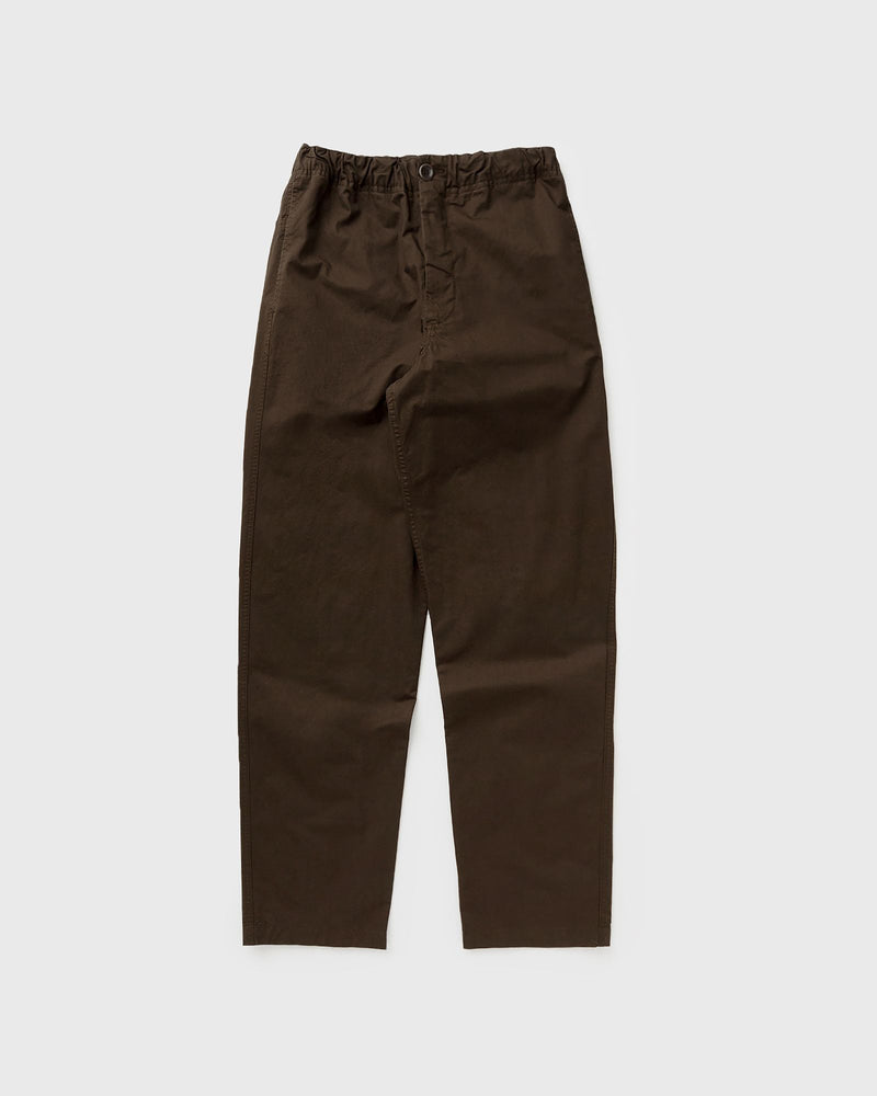 Norse Projects Ezra Regular Mineral Dyed Fine Twill Trousers brown