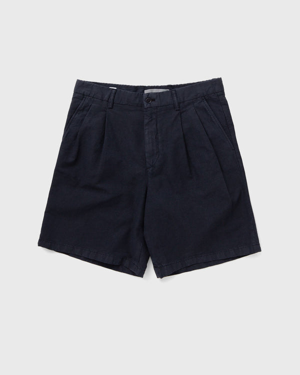 Norse Projects Benn Cotton Linen Shorts blue