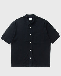 Norse Projects Rollo Cotton Linen SS Shirt blue