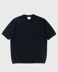 Norse Projects Rhys Cotton Linen Tee blue