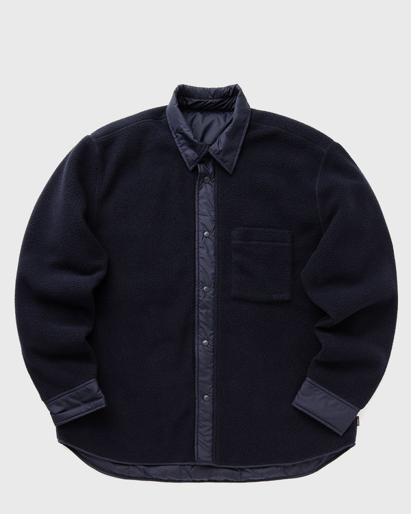 Norse Projects Ulrik Reversible Fleece Overshirt blue