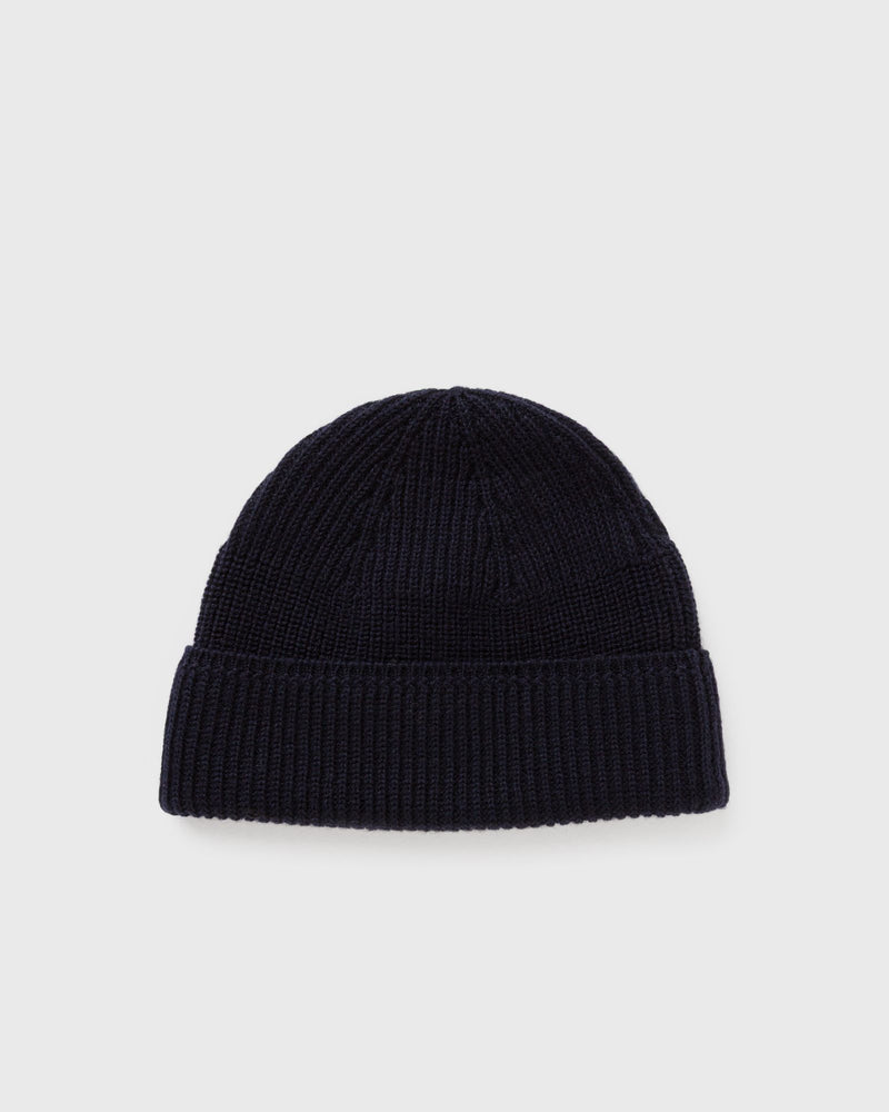 Norse Projects Watch Cap Wool/cotton blue