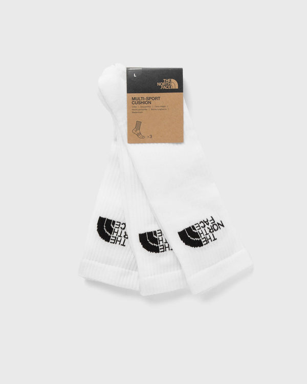 The North Face MULTI SPORT CUSH CREW SOCK 3P white