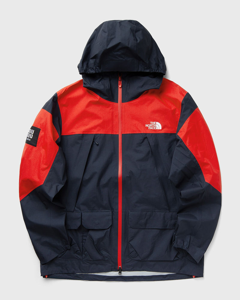 The North Face X SOUKUU HIKE BACKPACK MTN JACKET blue|red