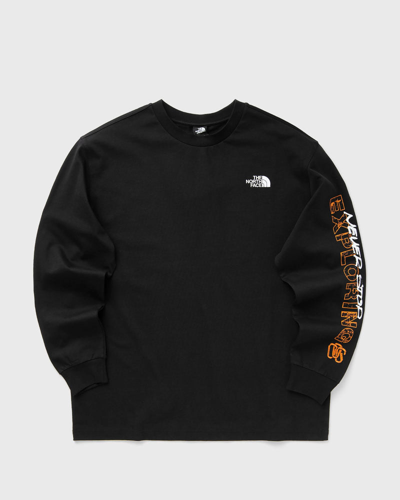 The North Face LS NSE OVERSIZED TEE black