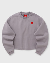The North Face W Tnf Red Box Crew Grey