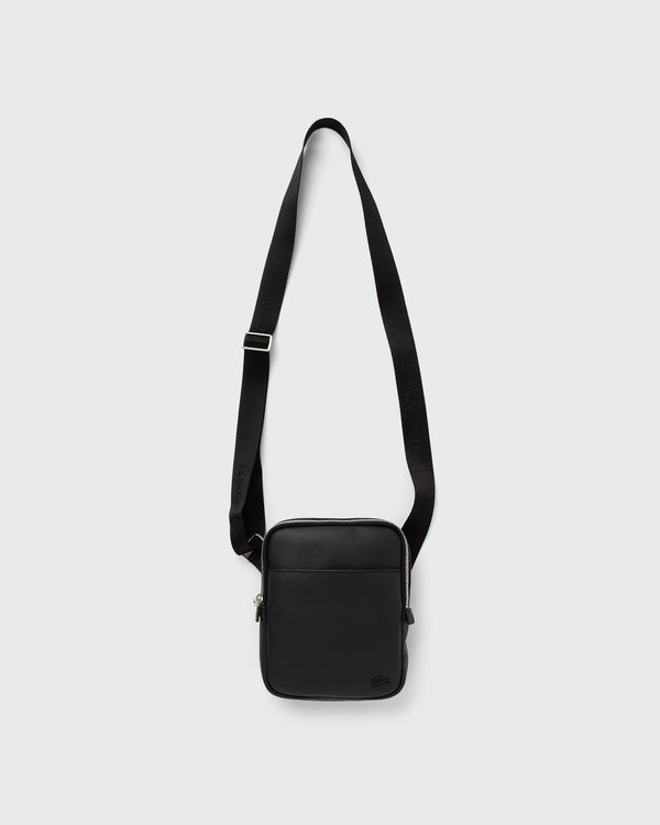 Lacoste S FLAT CROSSOVER BAG black