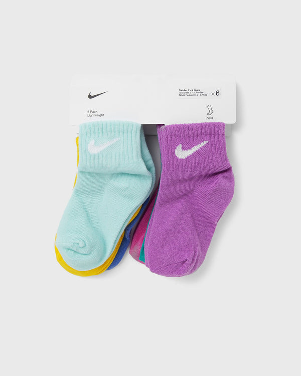 Nike SWOOSH 6PK INFANT ANKLE SOCK multi