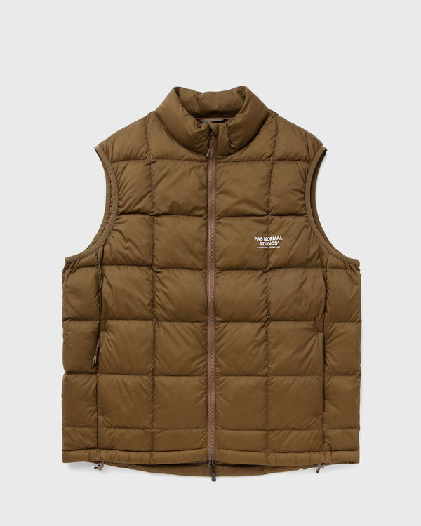 Pas Normal Studios Off-Race Down Vest brown