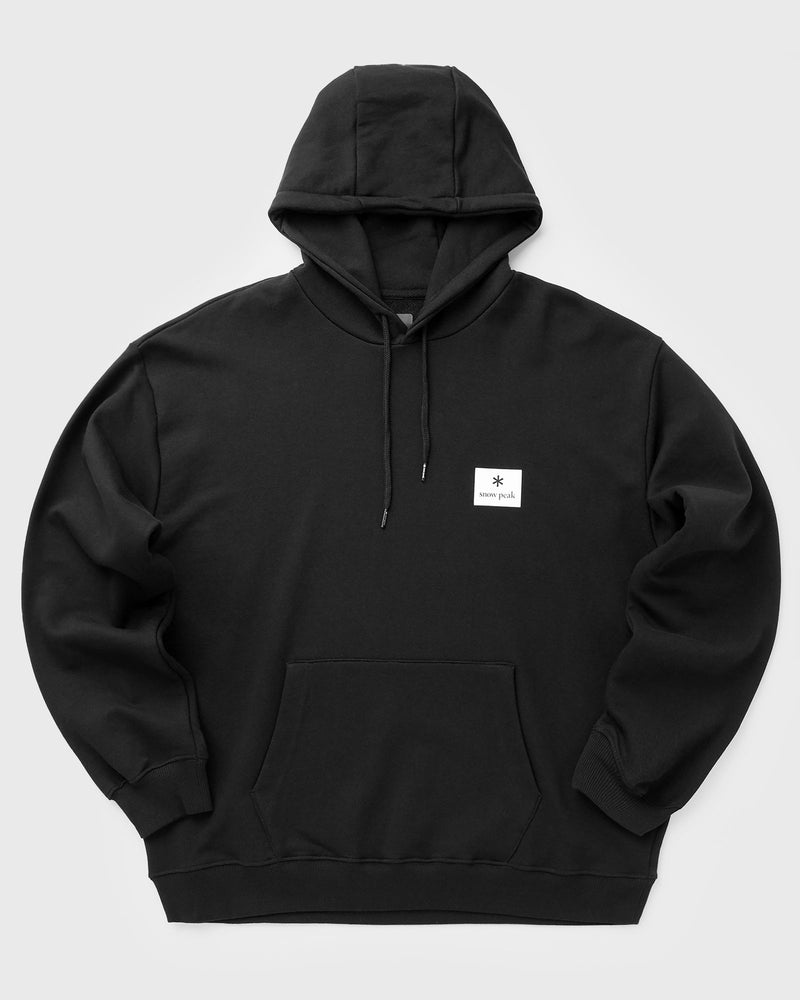 Snow Peak NSD Square Logo Hoodie black