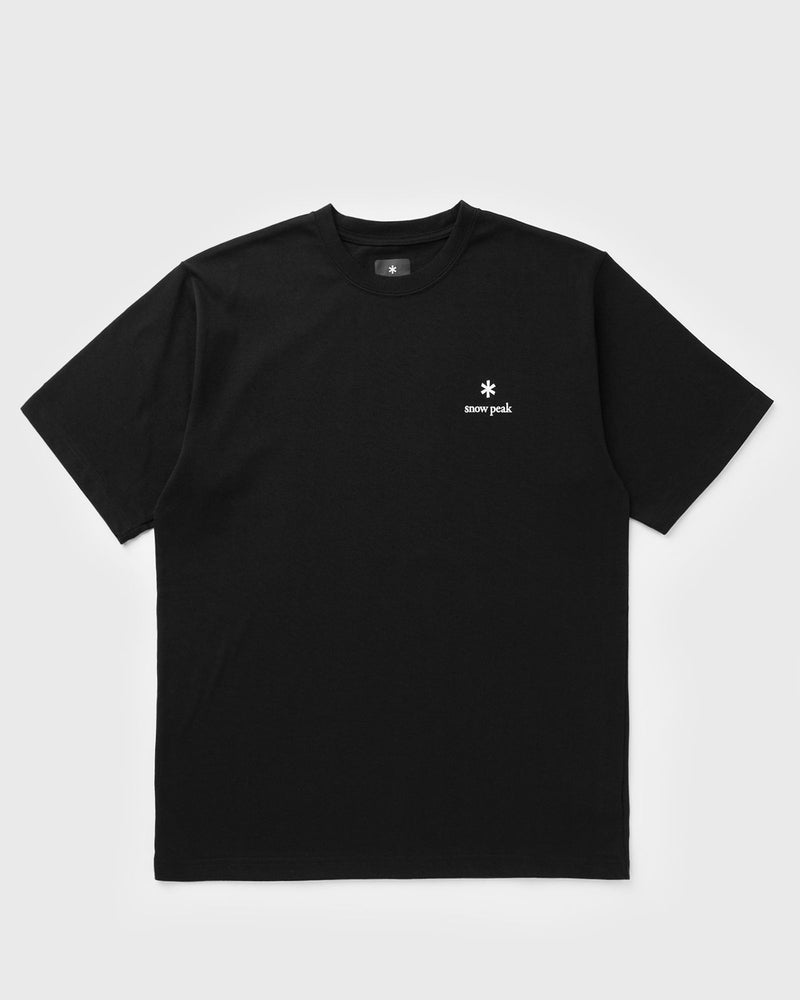 Snow Peak NSD Logo T-Shirt black
