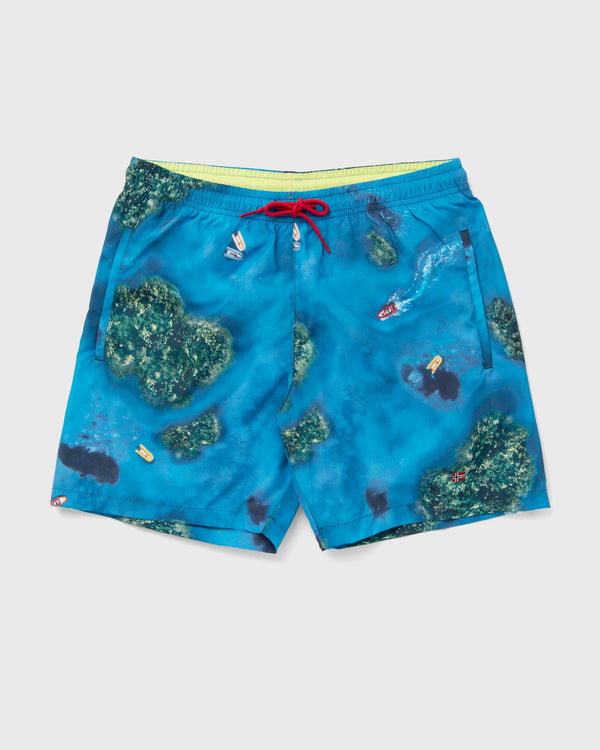 Napapijri V-INUVIK SHORTS blue|green