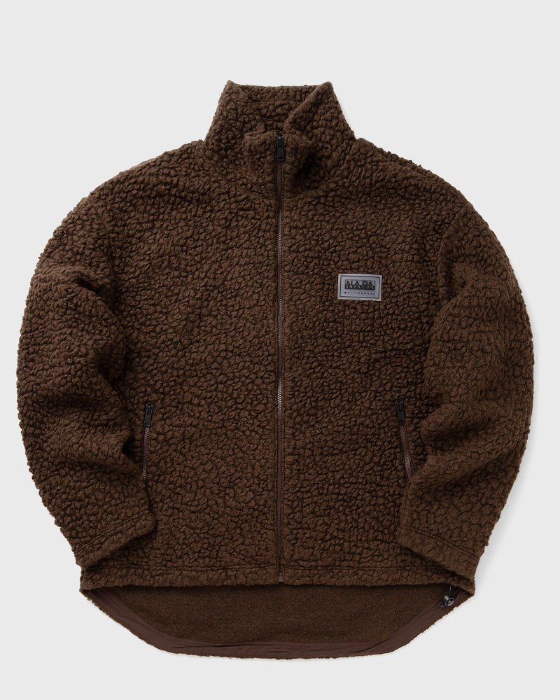 Napapijri X MARTINE ROSE T-EMIN WOOL REP brown