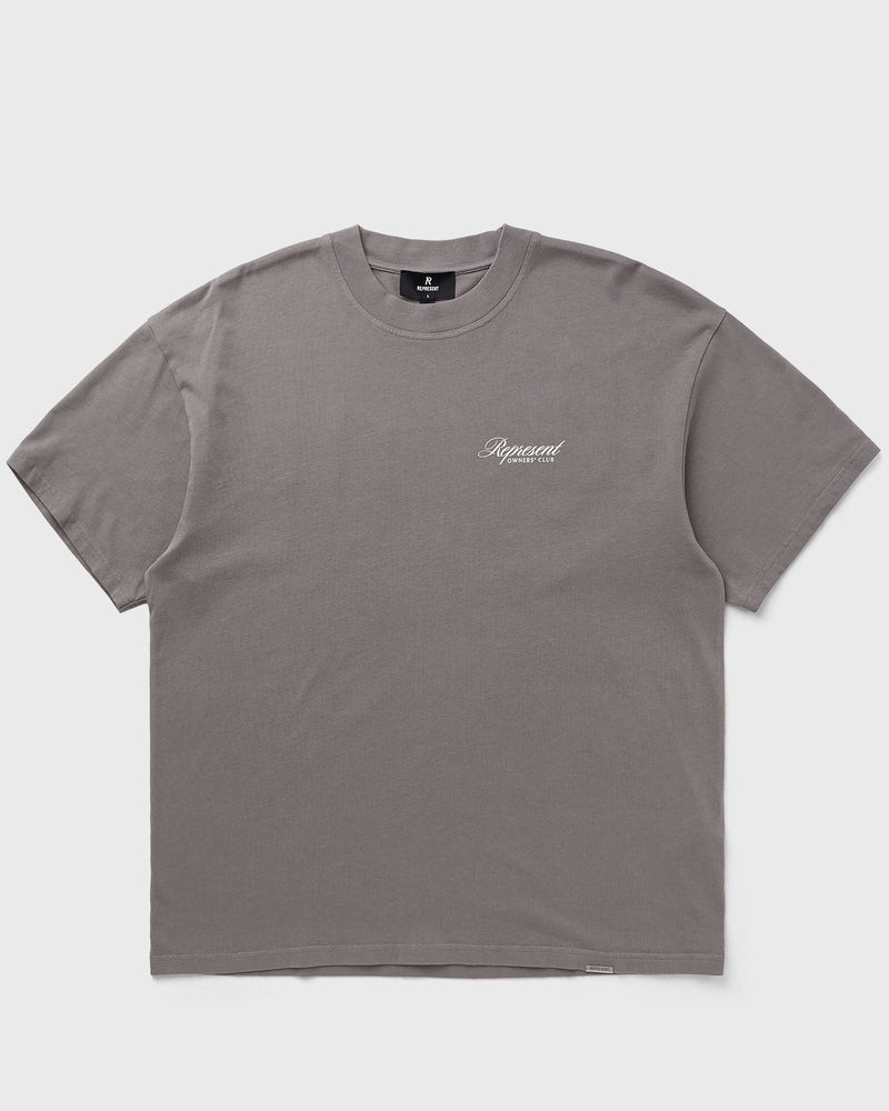 Represent Represent Owners Club Script T-Shirt grey